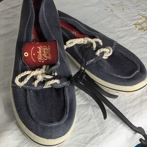 Faded Glory Women's Dark Blue Loafers